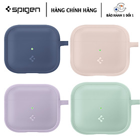 Mua ỐP LƯNG DÀNH CHO AIRPODS 3  SPIGEN SILICONE FIT Vật liệu cao cấp  độ bền cao  đạt các tiêu chuẩn về chống shock và các tiêu chuẩn về Drop Test - Hàng Chính Hãng