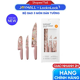 Mua Bộ Dao Nhà Bếp 3 Món LocknLock Gallery Knife Set CKK308S3  Hàng Chính Hãng - JoyMall
