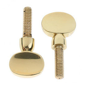 2x 2x Gold Saxophone Neck Tightening Screw for Saxophone Accessories Brass