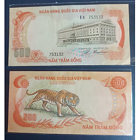 Mua Sưu tầm 500đ con hổ năm 1972