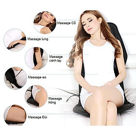 Đệm massage toàn thân dùng trên ô tô, văn phòng và tại nhà (Dùng được nguồn điện 12V và 220V AC)