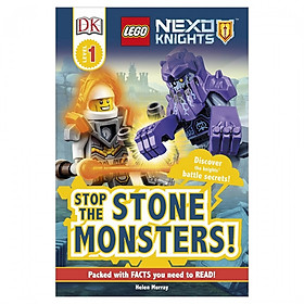 Hình ảnh sách Dk Readers 1: Lego Nexo Knights Stop The Stone Monsters