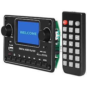 Bluetooth 12V LCD MP3 Digital Display for DIY Speakers Recording