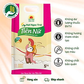 Gạo Hạt Ngọc Trời Tiên Nữ Túi 5kg - Gạo Ngon Tiến Vua