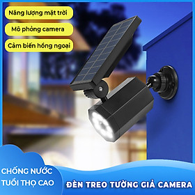 Đèn năng lượng mặt trời - Đèn Tường Giả Camera hình ống, Tiện lợi - K1529