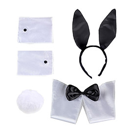 Women's Bunny Costume Animal Ears Hair Band for Party Favors Cosplay Costume