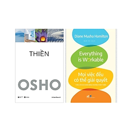 Hình ảnh Combo 2Q Sách Về Thiền : Mọi Việc Đều Có Thể Giải Quyết - Tháo Gỡ Khó Khăn Bằng Phương Pháp Thiền + Thiền - Osho (Tái Bản)