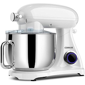 Mua Máy nhào bột Cooklee thân kim loại 8L 1800W SM-1522YM- trộn được 1 2 kg bột khô - Bánh răng kim loại cao cấp - hàng chính hãng UK  Đức nhập khẩu