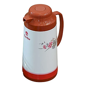 Phích Tết Rạng Đông model 1040 TS dung tích 1 lít, hoa văn tết đẹp mắt, trang nhã, quà tặng Tết ý nghĩa cho gia đình, người thân - Giao màu ngẫu nhiên