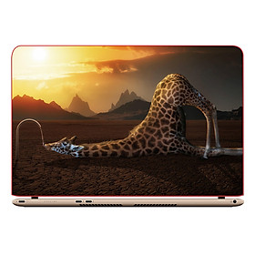 Miếng Dán Decal Laptop Animal Cartoon DCLTDV 337