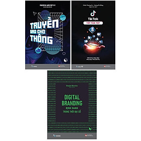 Sách - Truyền Sao Cho Thông + TikTok Tất Tần Tật + Digital Branding - Combo 3 Cuốn - AZ Việt Nam