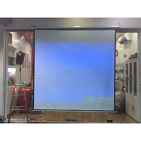 Mua Màn Chiếu Điện Apollo 120 inch có remote - 84 x 84 - 2m13 x 2m13 - Hàng Nhập Khẩu