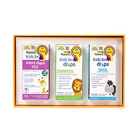 Combo 3 Siro Uống Nature s Way Kids Smart Drops