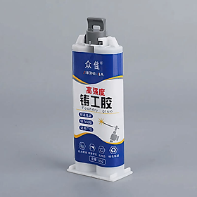 Keo hàn sắt thép kim loại KG742 chịu nhiệt chịu va chạm tác động mạnh, hàn gắn sữa chữa mọi vết nứt vỡ siêu bền, chống thấm 85g - 1 Lọ