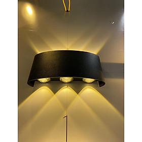 Mua ĐÈN LED GẮN TƯỜNG HẮT 02 ĐẦU 6 TIA CHỐNG NƯỚC