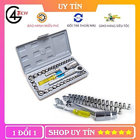 Mua Bộ cờ lê mỏ lếch tua vít khẩu mở ốc 40 chi tiết
