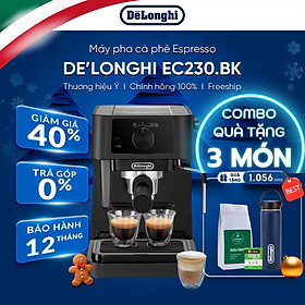 [Hàng chính hãng] Máy pha cà phê espresso DeLonghi Stilosa EC230.BK