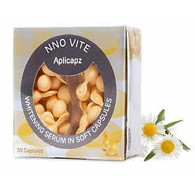 Bộ sản phẩm 2 hộp NNO VITE - Serum dưỡng trắng da, hỗ trợ điều trị thâm mụn, làm mờ thâm nám (02 hộp * 30 viên) + Tặng 01 kềm Nghĩa D206