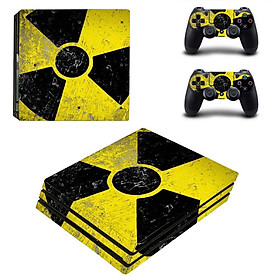 For PS4 Pro Console Skin Cover Decal Sticker + 2 Controller Skin
