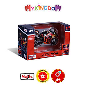 Đồ Chơi MAISTO Mô Hình Mô Tô 1:18 Gp Racing-Red Bull Ktm Factory 2021 36371/MT36000