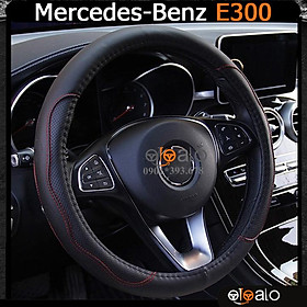 Bọc vô lăng volang xe Mercedes Benz E250 da PU cao cấp BVLDCD - OTOALO