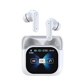 Tai Nghe Bluetooth ANC JM19 Màn Hình Cảm Ứng Bluetooth 5.4 - Chống Ồn AI - Âm Thanh HiFi - cho điện thoại máy tính- hàng nhập khẩu