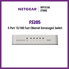 Mua Bộ chia mạng 5 Cổng Switch Netgear FS205 Fast Ethernet Unmanged 10/100Mbps - Hàng Chính Hãng