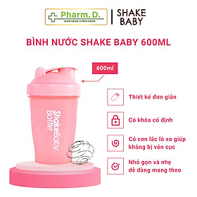 Bình Nước Shake Baby Bottle 600ml