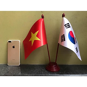 Mua Cờ để bàn Việt nam hàn quốc