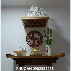 Mua Mẫu bàn thờ chúa đẹp nhất mã 1A68VCH Size 68 x 48 trọn bộ đầy đủ y như trong hình