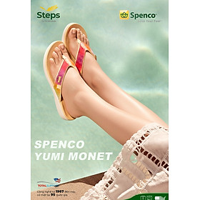 Dép kẹp ngón sức khỏe nữ Spenco Yumi Monet Sundress, nâng vòm tạo cảm giác thoải mái khi di chuyển