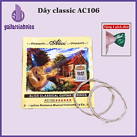 Mua Dây đàn guitar classic Alice AC106 - Bộ 6 dây - Đặt hàng tặng pick