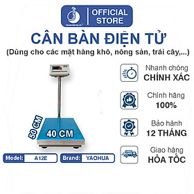 Mua Cân Bàn Điện Tử A12E-40X50CM