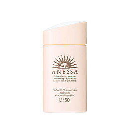 Sữa Chống Nắng Cho Da Nhạy Cảm Anessa Perfect UV Sunscreen Skincare Mild Milk 60ml