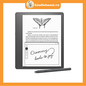 Máy đọc sách Kindle Scribe – thế hệ đầu tiên có thể đọc và viết, màn hình 10,2” 300PPI, đèn vàng warmlight, bộ nhớ 16-64GB, đồng bộ dữ liệu qua Microsoft Word - hàng nhập khẩu