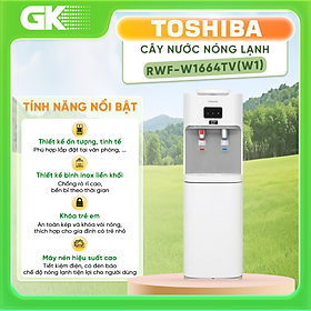 Cây Nước Nóng Lạnh Toshiba RWF-W1664TV(W1) 670W - Hàng chính hãng