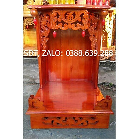 Mua Bàn Thờ Thần Tài Ông Địa 48-68cm gỗ Xoan 100