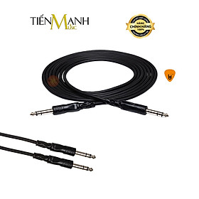 Mua Dây Cáp Loa Kiểm Âm Hosa Balanced 2 Đầu 6ly Stereo TRS CSS-115  CSS-125 1/4 in CSS115  CSS125 Studio Monitor Cable Hàng Chính Hãng - Kèm Móng Gẩy DreamMaker