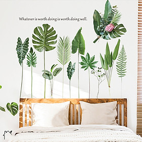 -Decan dán tường trang trí quán cafe, phòng khách- Bộ sưu tập các mẫu hoa phong cách Hàn Quốc