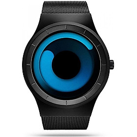 Gets Men Wrist Watch Stainless Steel Mesh Unique Design Watch Cool Aurora Dress Watches
