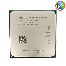 Sử Dụng AMD A6-Series A6 3500 2.1 GHz Bộ Vi Xử Lý CPU 3 Nhân AD3500OJZ33GX Ổ Cắm FM1 Miễn Phí Vận Chuyển