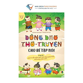 [Download Sách] Sách - Đồng dao Thơ - Truyện cho bé tập nói phát triển ngôn ngữ, khả năng nghe