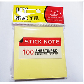 Giấy Sticky Note / Giấy ghi chú UY 3*2 / 3*3 / 3*4