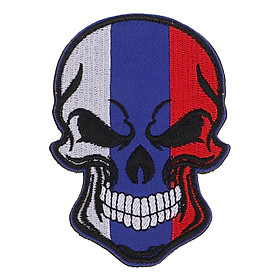 Flag Embroidery Applique Patches Skull Patches Emblem Badge Armband