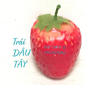 Mua 1 Trái DÂU TÂY nhân tạo - Trái Cây giả