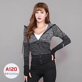 ️Có Big Size️ Áo Khoác Đi Nắng . Áo Khoác Tập Gym Yoga Dài Tay Bó Sát Có Túi Thể Thao Chạy Bộ Nữ