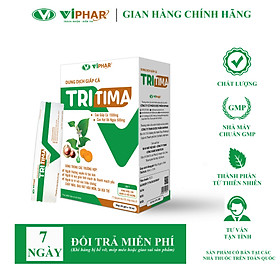 Gói Uống Trĩ Nội, Trĩ Ngoại Giảm Nhanh Tình Trạng Chảy Máu, Sa Búi Trĩ, Ngứa, Rát, Chảy Máu Hậu Môn TRITIMA VIPHAR Hộp 20 Gói 10ml