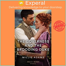Sách - The Governess And The Brooding Duke by Millie Adams (UK edition, paperback)
