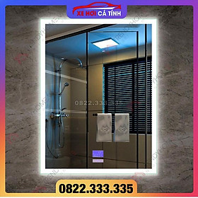 Mua Gương cảm ứng Gương nhà tắm thông minh Gương bluetooth 70 x 50 xuất Ý