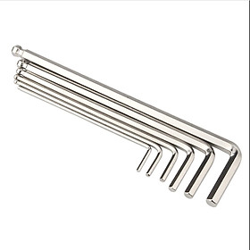 Mua Bộ lục giác đầu bi 9 cây ABG thép không gỉ CR-V6150 dụng cụ tháo vặn chống mài mòn bọc nhựa an toàn ứng dụng